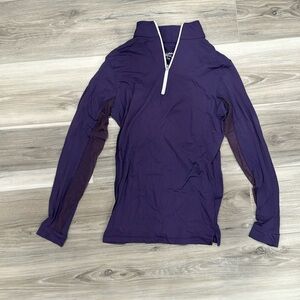 The Tailored Sportsman Purple Riding Top